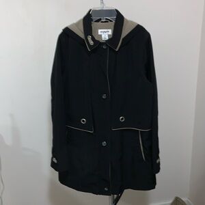 Easy Spirit Women’s Light Jacket with Detachable Hood